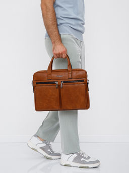 Портфель 6677-3 brown Jeep