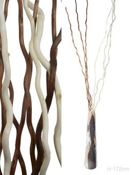 Сухоцвет набор 3 штуки 170 см БЕЛАЯ / 1012-3 /уп 100/ ветка-коряга