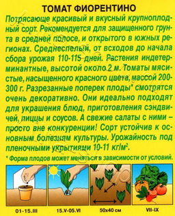 Томат Фиорентино 20шт. (Аэлита)