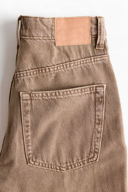 Straight High Waist Ankle Jeans - H&m фото 9