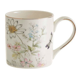 МЛ155L1 Кружка "Стрекоза" (400 мл) в подарочной упаковке, белый