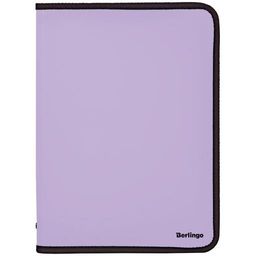 Папка на молнии А4 Berlingo "Instinct" (ANm_04011) 500мкм, лаванда
