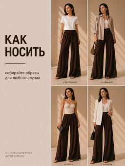 Брюки полупрозрачные паутинка - Binita фото 25