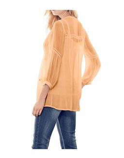 Блузка, абрикосовая - Linea tesini фото 3