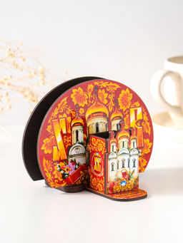 Набор пасхальный салфетница и подставка под зубочистки Храм