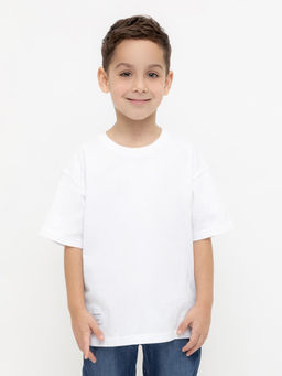 КР 302401/белый футболка (фуфайка) для мал