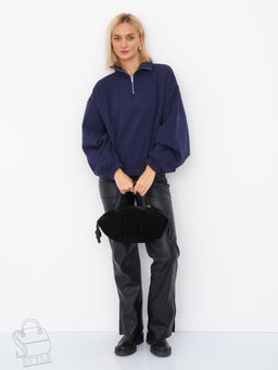 Сумка женская кожаная 99071-1NN black Natale Navetta