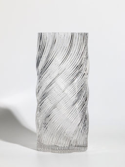 Ваза «Бриджит», 24.5×11 см, стекло, прозрачная