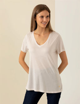 Ekru Regular Fit Ti__rt - Pierre cardin фото 4