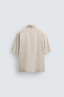 CHECK POLO SHIRT - Zara фото 7