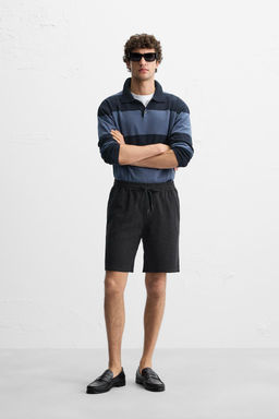 LINEN - VISCOSE BERMUDA SHORTS - Zara фото 12