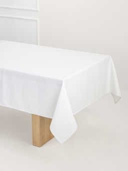 Скатерть, 160х160 см, полиэстер, бело-серебристая, Floe - Anna lafarg фото 10