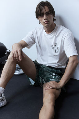 Camiseta de deporte en DryMove Loose Fit - H&m фото 4