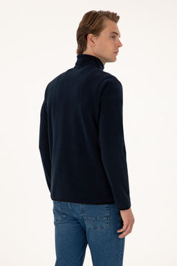 Erkek Lacivert Basic Sweatshirt Sepette S_rpriz _ndirim - U.s. polo assn фото 5