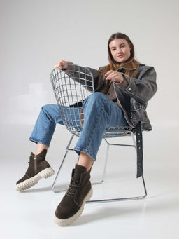 Ботинки 228.V.1541be. Хаки/Байка