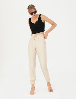 Krem Kuma_ Pantolon