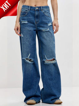 Джинсы P612-0164 m.blue