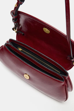 Сумка через плечо Zara Bolso de Hombro Solapa красная