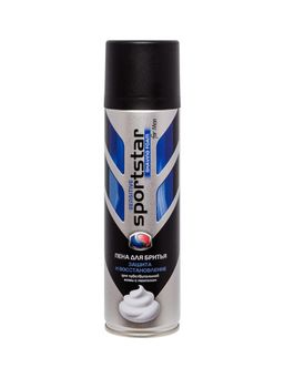 SPORT STAR пена д/бритья 200мл Sensitive д/чувств.кожи с ментолом