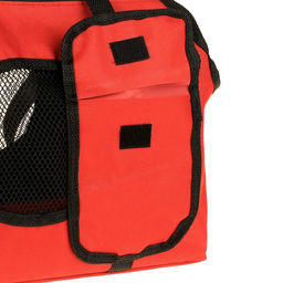 Сумка - переноска для животных на плечо, ПВХ, 37 х 13 х 20 см, красная - Simaland фото 6