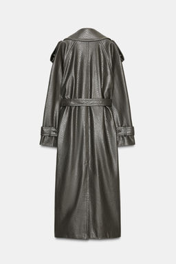FAUX LEATHER COAT - Zara фото 8