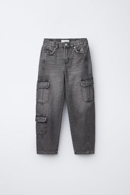 JEANS MULTICARGO / Gris