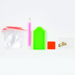 Алмазная мозаика с полным заполнением на холсте «Бабочки», 30×40 см