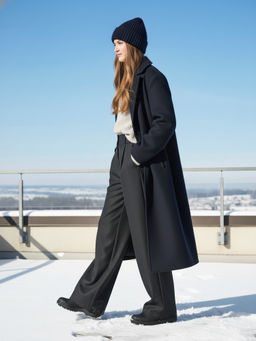 Брюки-палаццо утеплённые для девочек