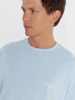 Футболка мужская в голубом цвете голубая дымка 111888 - Mark formelle фото 6