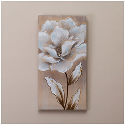 КАРТИНА ЗОЛОТОЙ ЦВЕТОК 40Х80Х3 СМ