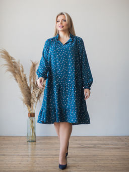 Платье 1394 морская волна - Novita фото 8