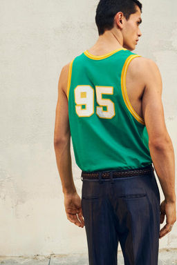 LIMITED EDITION NUMBER TANK TOP - Zara фото 3