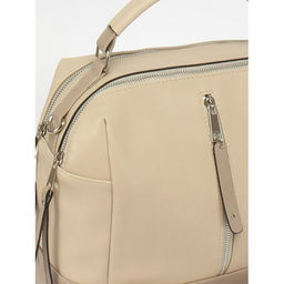 Сумка женская искусственная кожа ADEL-225/ММ, 2отд+плеч/рем, беж/кофе 252188 - Adelia фото 4