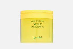 Green Tangerine Vita C Dark Spot Care Pad - Осветляющие тонер-пэды с витамином C, 70 шт