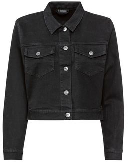 Короткая женская джинсовая куртка ESMARA  фото 7