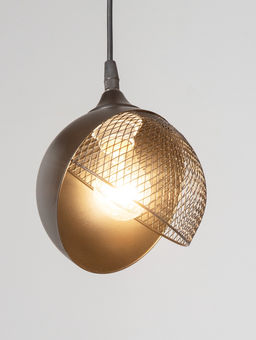 Светильник подвесной N6483/1HQ, 1х60Вт, E27, чёрный