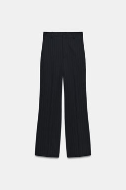 PANTAL?N WIDE LEG TIRO ALTO ZW COLLECTION / rayas - Zara фото 7