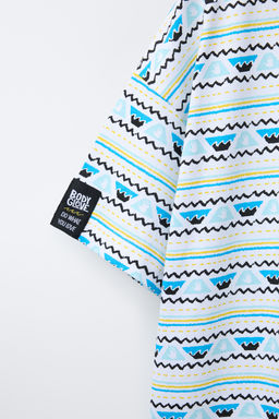 ZARA X BODY GLOVE ® STRIPED T-SHIRT  фото 4