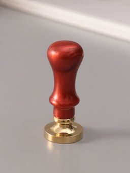 Печать для сургуча с пластиковой ручкой «Классика цифра 3», 2.5×2.5×6.3 см