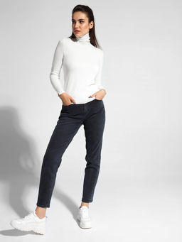 CONTE Вязаный свитер из итальянской пряжи с вискозой премиального качества LDK 055 off-white - Conte elegant фото 3