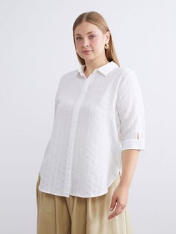 ?izgili Oversize Kad?n G?mlek