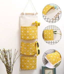 Карманы на стену полукруглые Орнамент (1288) Желтый - Мой органайзер фото 17