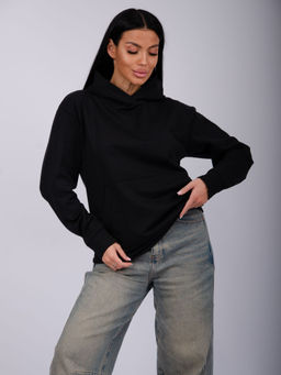 Худи Ханна, футер 2-х нитка начес - Малина фото 14