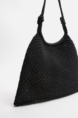 MACRAME SHOPPER BAG - Zara фото 11