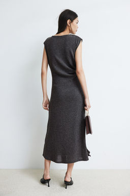 Vestido ajustado con diseno drapeado - H&m фото 2