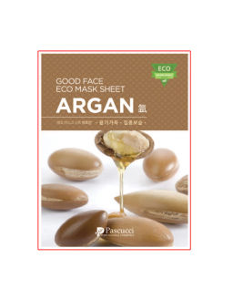 Good Face Eco Mask Sheet Argan - Тканевая маска для лица с экстрактом аргана, 23 мл