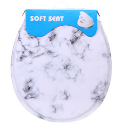 Сиденье для унитаза 36х41"Мрамор"