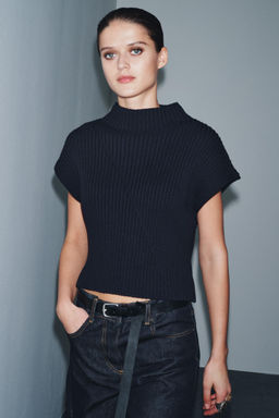 RIBBED KNIT VEST - Zara фото 15