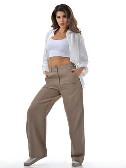 Брюки из ЛЬНА с ВИСКОЗОЙ на молнии. - А+б коллекция фото 3