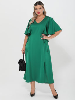 Платье 0375-1с зеленый